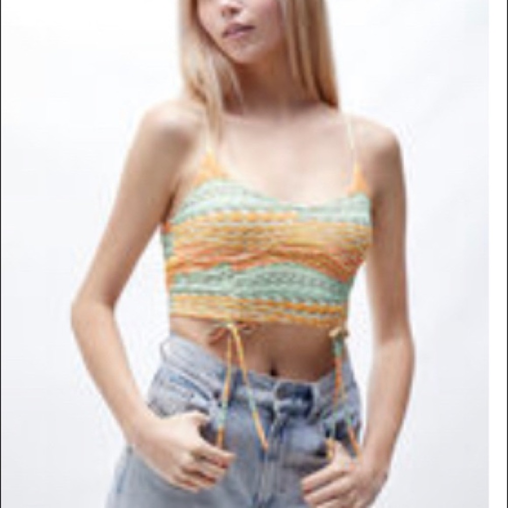 Pacsun corset crop top